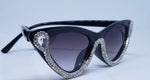 Vintage Retro Half Moon Cateye Sunglasses
